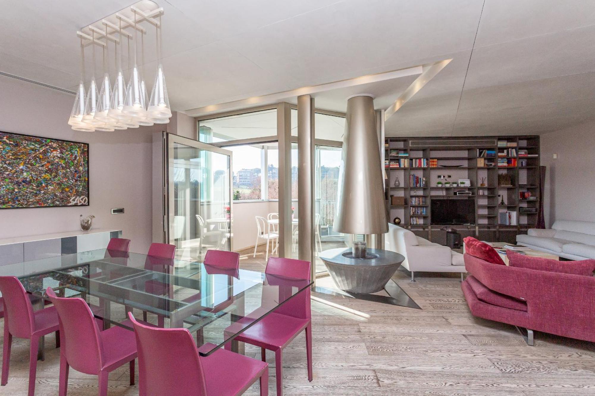 Apartment Vatican Exclusive Penthouse W Terrace And Parking *