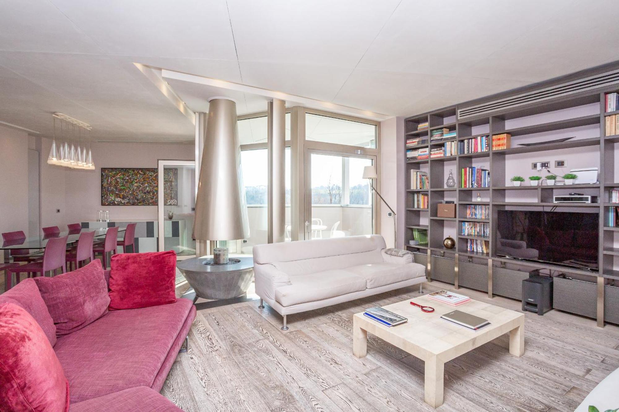 Vatican Exclusive Penthouse W Terrace And Parking Apartment