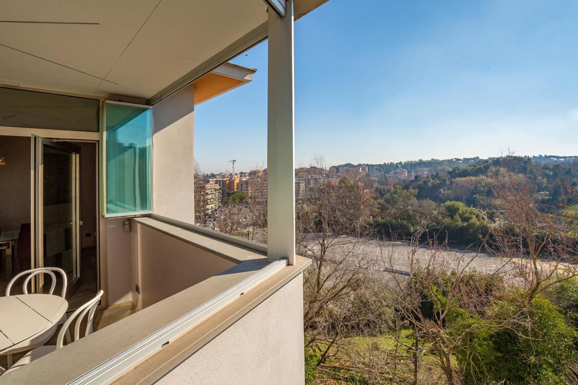 Vatican Exclusive Penthouse W Terrace And Parking Apartment *